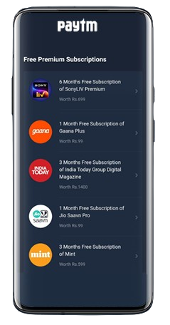 Free OTT Subscription