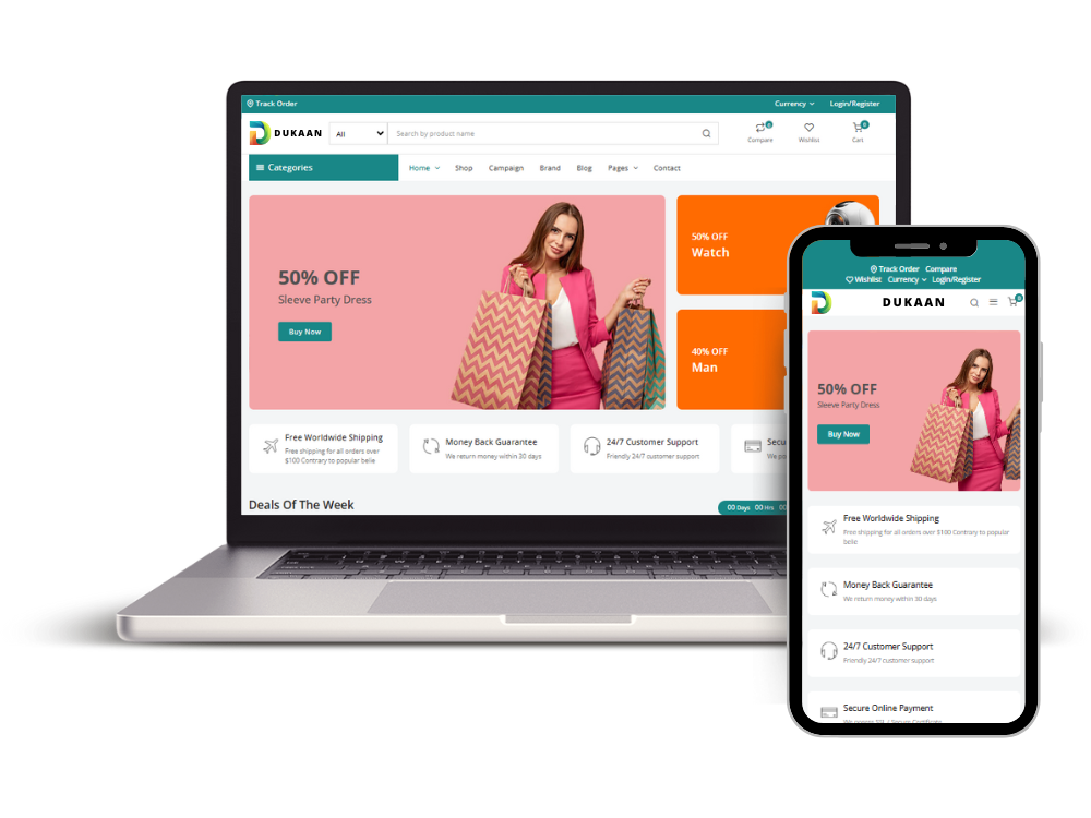 Pre-Built Single Vendor eCommerce Solution​