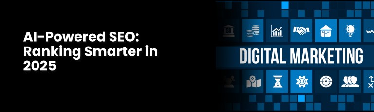 AI-Powered SEO: Ranking Smarter in 2025 – Digital Marketing Banner