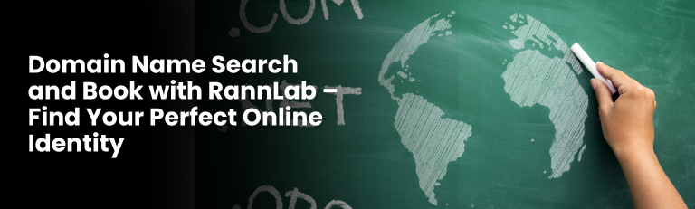 Domain Name Search and Book with RannLab