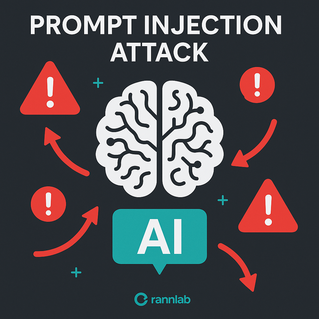 Prompt Injection attack on AI model