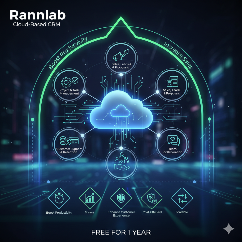 SaaS-Based Cloud CRM Dashboard for Business Management
