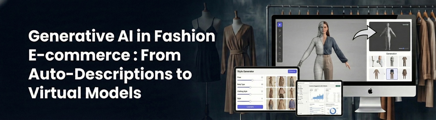 Generative AI in Fashion E-commerce: From Auto-Descriptions to Virtual Models