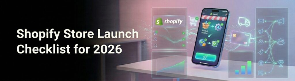 Shopify Store Launch Checklist for 2026