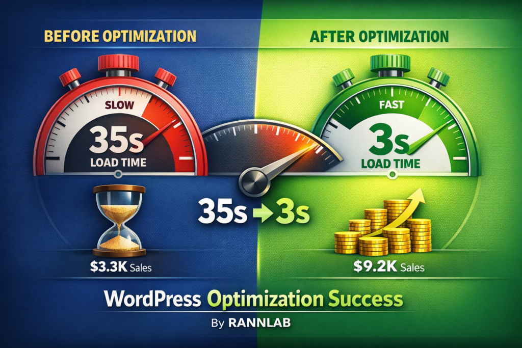 WordPress website optimization case study