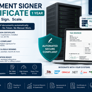 Document Signer Certificate (1 Year)