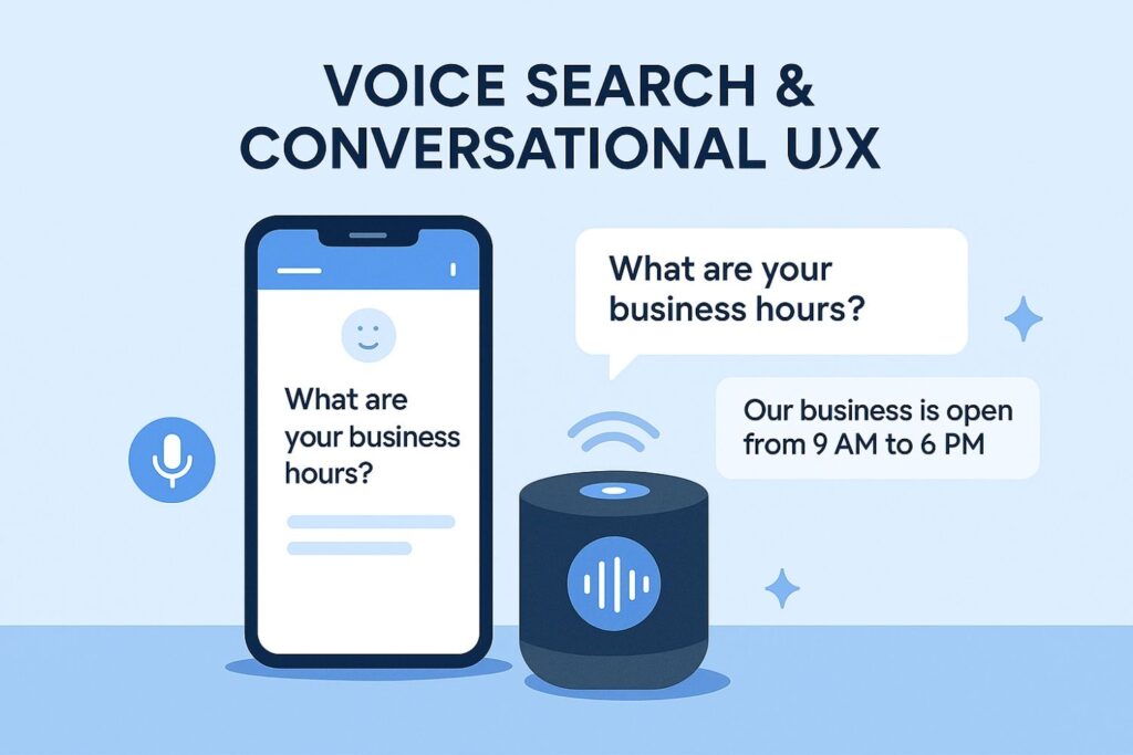 Website Development Trends Small Businesses Should Follow in 2026 4 Voice Search & Conversational UX