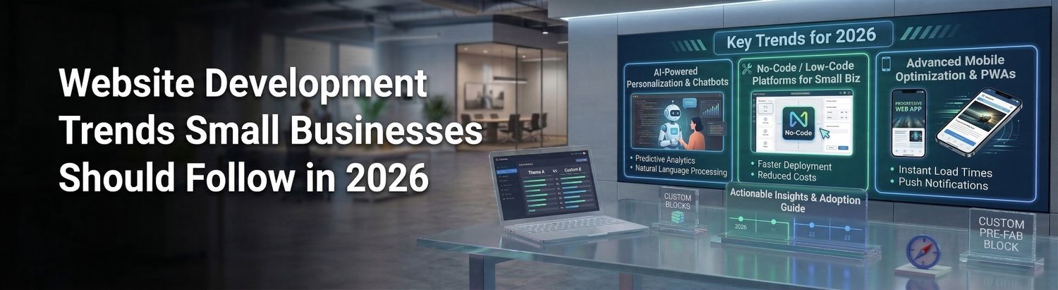 Website Development Trends Small Businesses