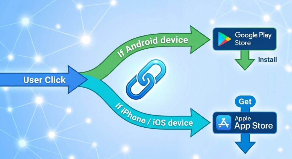 decision fatigue and unnecessary physical clicks. In the mobile world, every additional second of load time or extra tap drops your conversion rate by a significant percentage. High-intent users bounce before they ever reach the Apple App Store or Google Play Store.