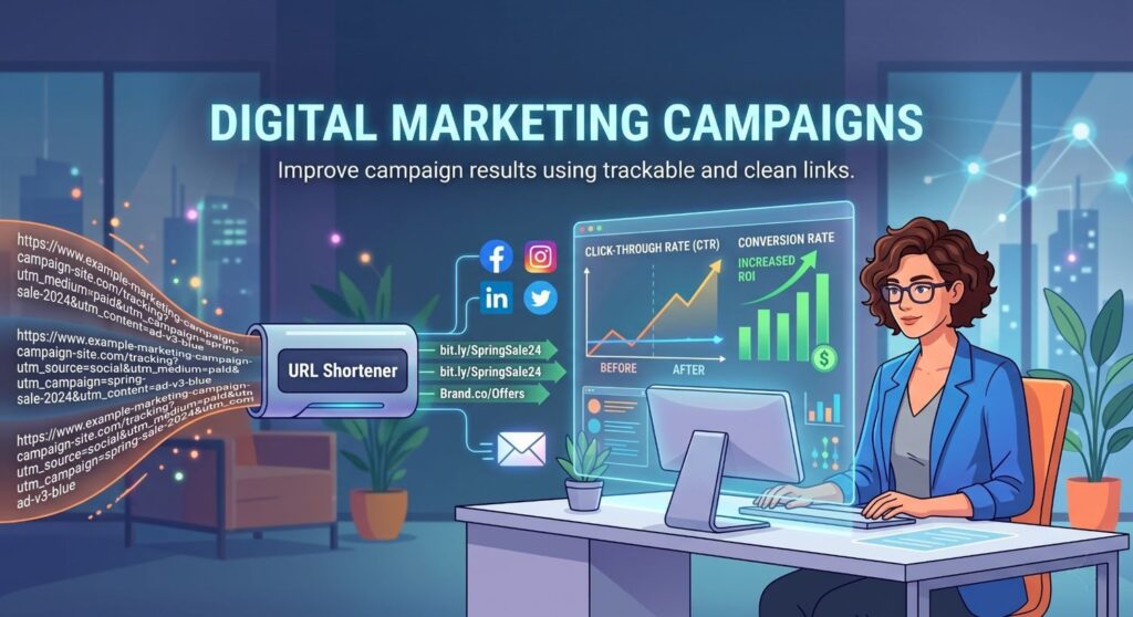 Instant Link Shortening
Use Cases of URL Shortening
Digital Marketing Campaigns