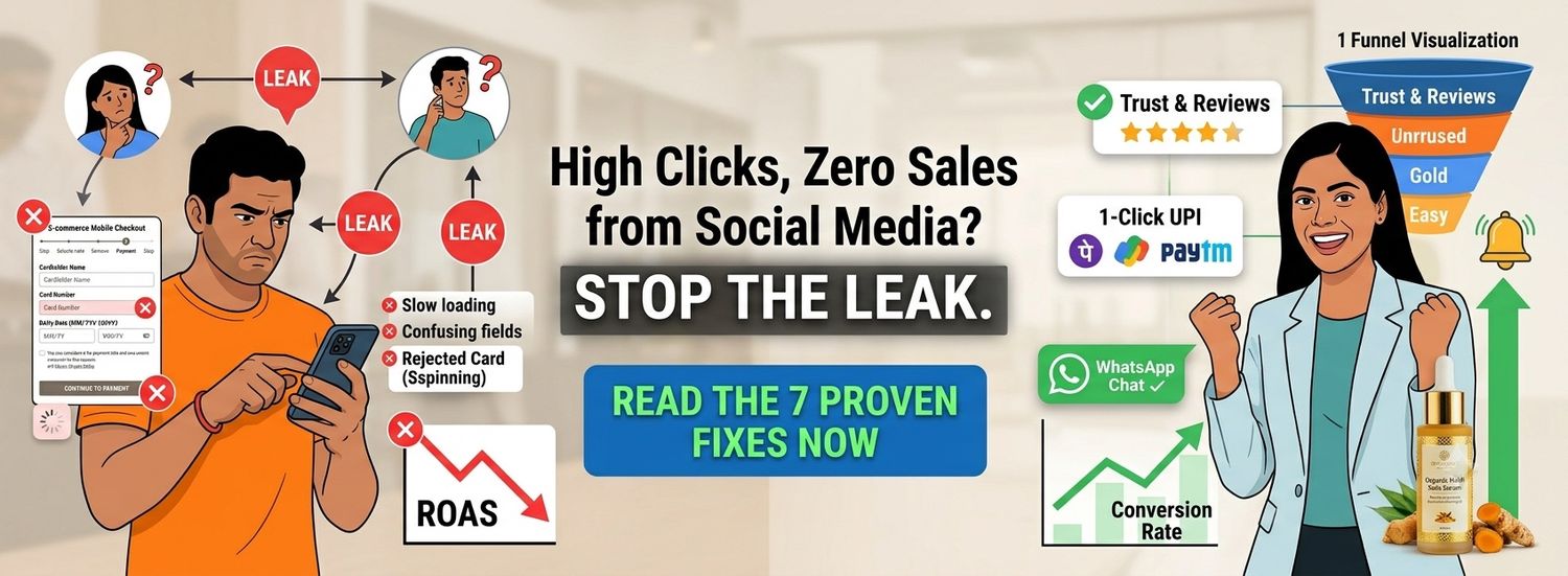 Social Media Traffic Is Not Converting
