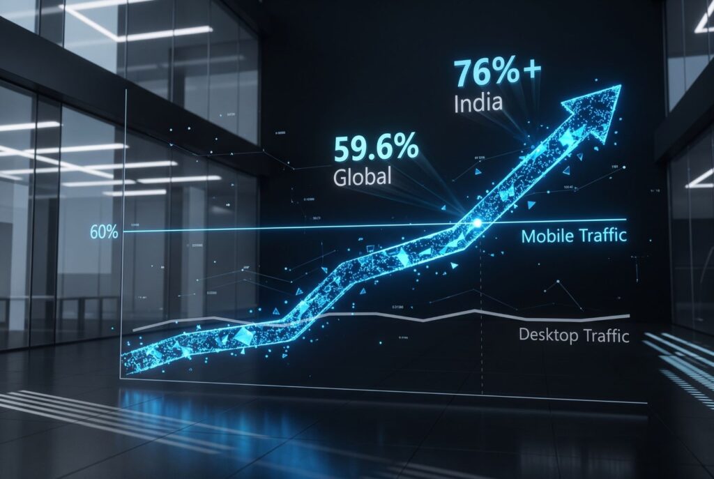 Mobile-First Web Design: Why Responsive Website Development is Now Non-Negotiable 1 The Data Behind the Shift: Mobile Traffic in 2026