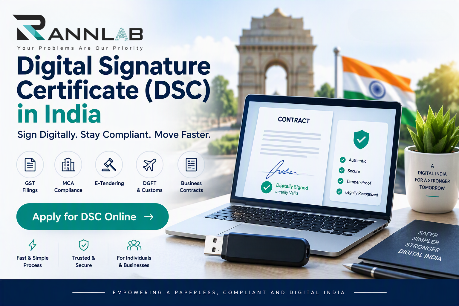 Digital Signature Certificate (DSC) in India